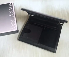 New In Box Mary Kay Black Magnetic Mirrored Compact #017362 ~ Fast Ship