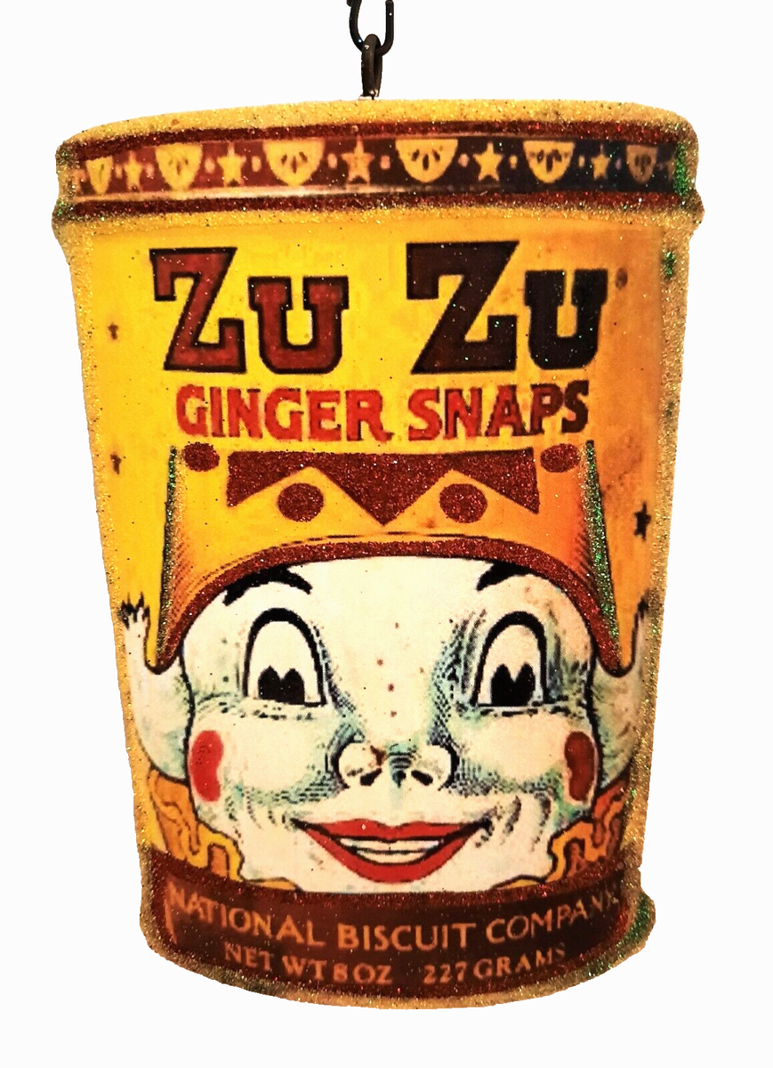 Wonderful Life) ZUZU - GINGER SNAPS - CLOWN * Glitter CHRISTMAS
