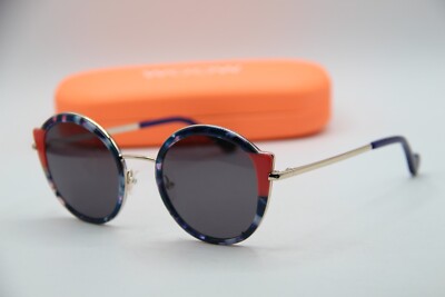 NEW WOOW SUPER FLY 1  COL 0040 BLUE TORTOISE PINK SUNGLASSES W/CASE 50-22