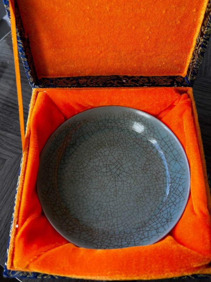 Chinese Antique/ Chinese Empire Ru Ware Glaze Porcelain Plate (bowl) eBay