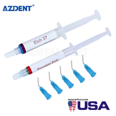 Gel Grabado Ácido Dental 37%/Gel Grabado Porcelana 9.5% Ácido Fluorhídrico