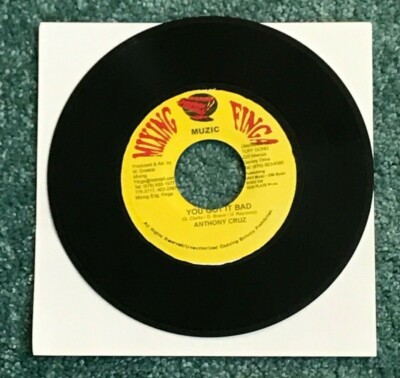 Reggae 7'' - Anthony Cruz    You Got It Bad -  To The Foundation Riddim 