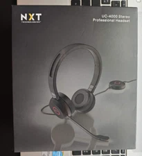 NXT Technologies UC-4000 Noise-Canceling Stereo Binaural Over-the-Head Headset