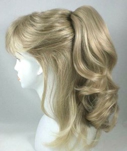 12 Long Ponytail W Soft Curls Hairpiece Dance Curls Cheerleader