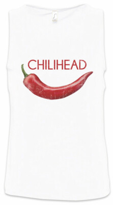 Chilihead Herren Tank Top Chili Schoten Peppers Hottie Hotty Hot Girl Sweet Cute
