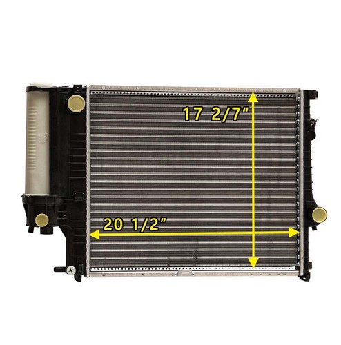 ALLOY Radiator For 1995-2003 BMW E39 520i 523i 528i M52 B20/B22/B25 B28 M54 B22 - Picture 1 of 7