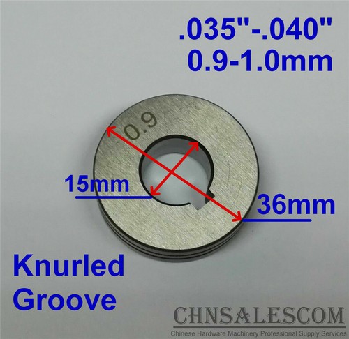 Wire Feed Double Drive Roller 0.6 0.8 0.9 1.0 1.2mm OD:36mm ID:15mm W:11mm - Picture 19 of 20
