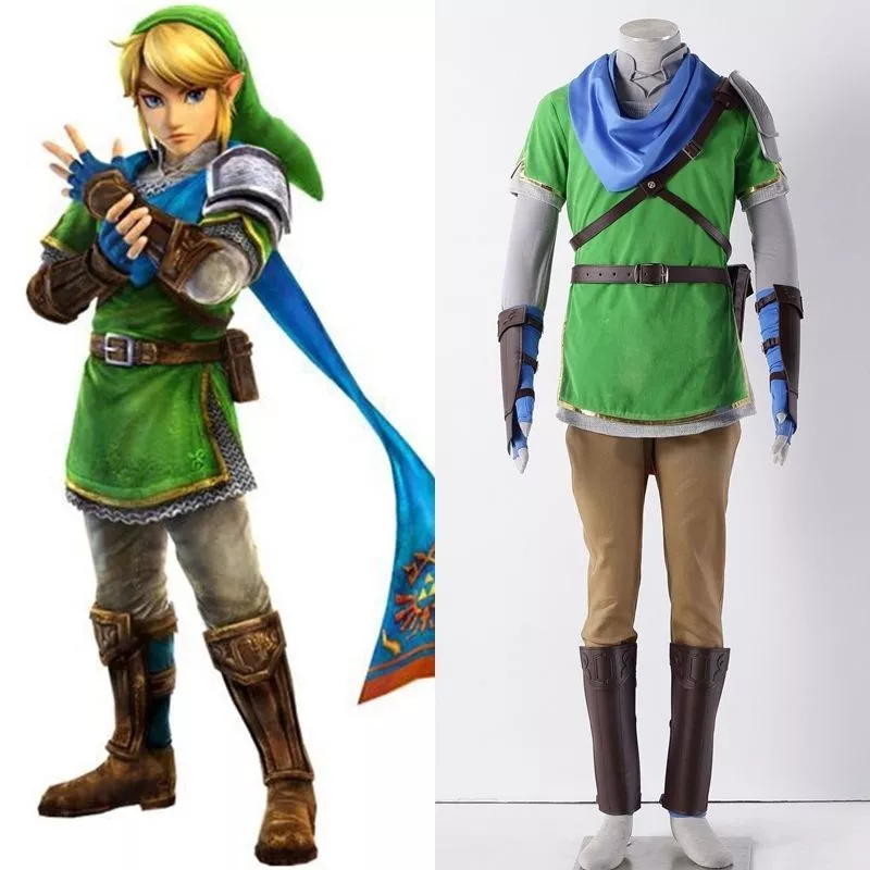 US$ 103.99 - The Legend of Zelda Breath of the Wild Link Cosplay Costume 