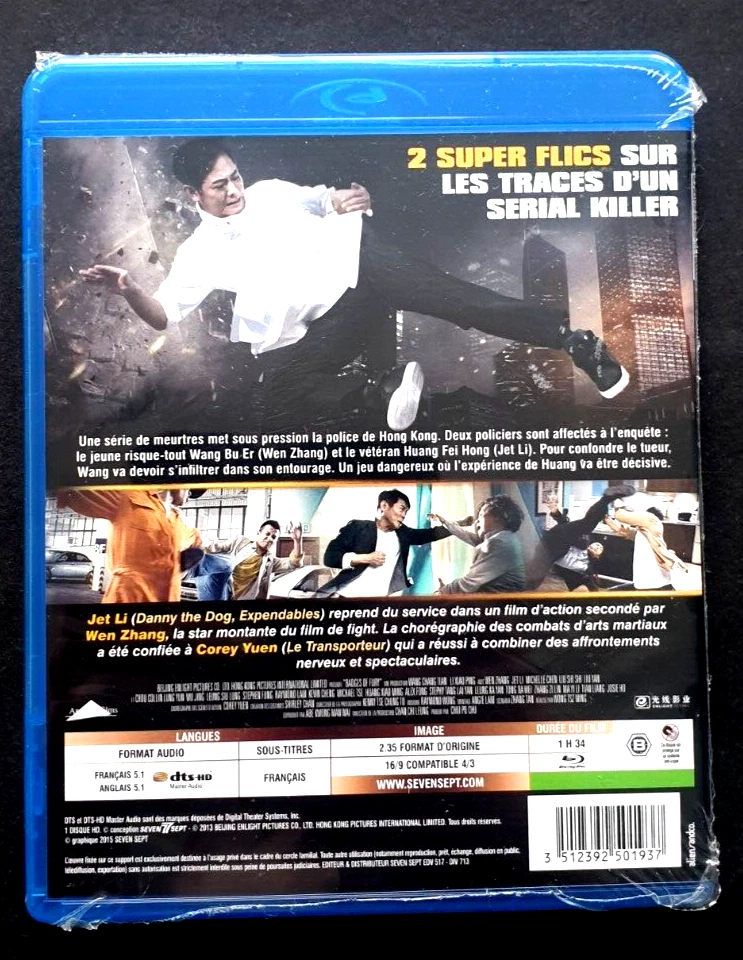 BLU-RAY Badge of Fury film avec li jet - Zhang Wen - Liu Shishi NEUF | eBay