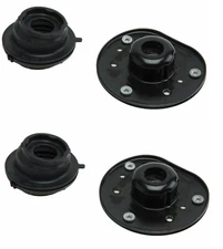 2 Meyle Left+Right Front Strut Shock Mounts Bushings w/ Bearings Set for Volvo