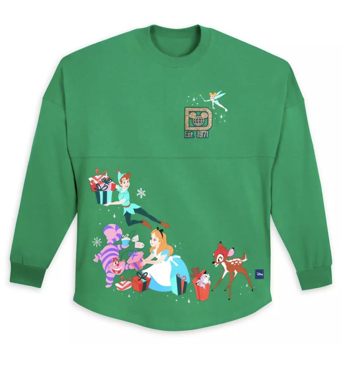 【Spirit Jersey】DISNEY CHRISTMAS （L） 2023 Walt Disney World Holiday Christmas Mickey Mouse Green Spirit