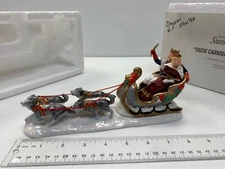 Dept 56 Snow Village Snow Carnival King & Queen #54869 AA#1