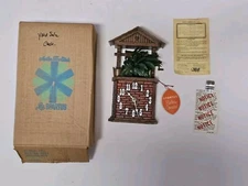 Vintage Spartus Wishing Well Clock New In Box Extremely Hard To Find Rare 