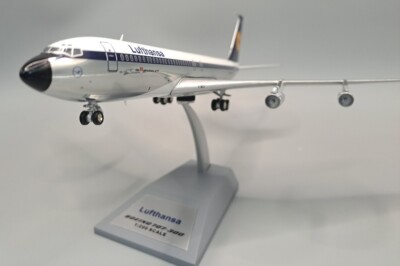 JFox JF-707-3-005P Lufthansa Boeing 707-300 D-ABOX Diecast 1/200