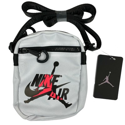 Nike Air Jordan Classic White Crossbody Bag Mini Festival Bag 9A0314 617847375880 | eBay