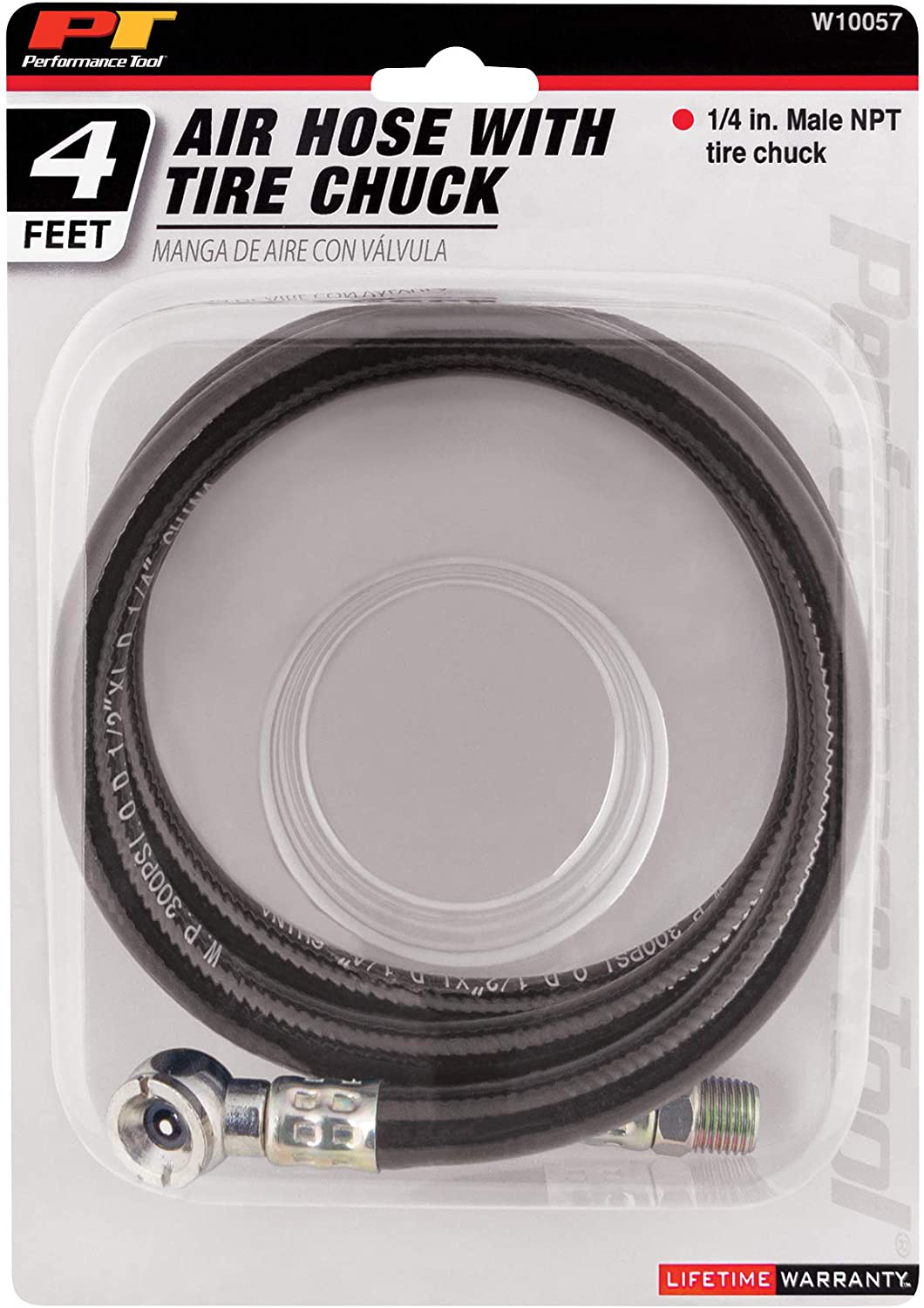 Air Tank Accessories Kit Valve Hose Tire Chuck Portable Air Tank Gauge