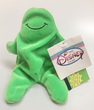 Disney Store FLUBBER 7" Mini Bean Bag Flubber Plush Green No Sounds