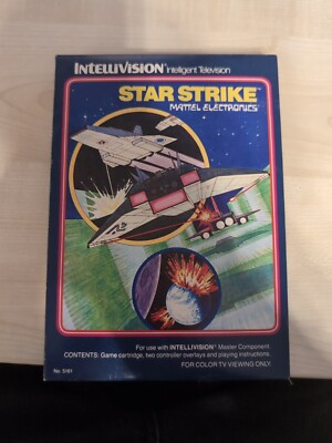 Intellivision Spiel - Star Strike mit OVP