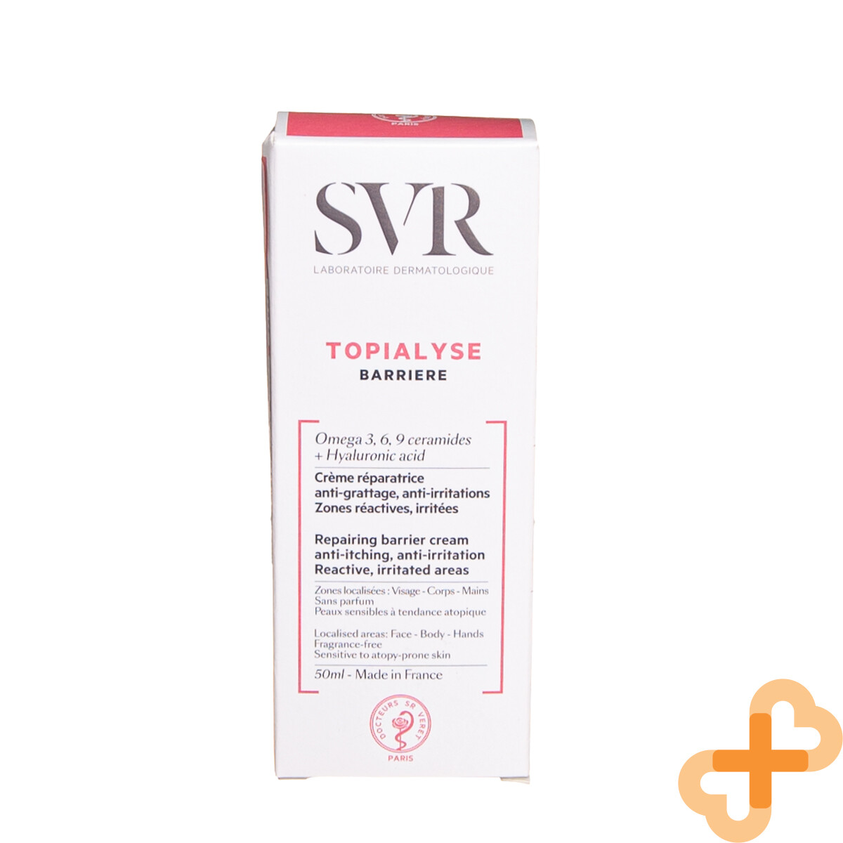 SVR Topialyse Repairing Anti-Irritation Anti-Itching Cream Dry Sensitive 50ml