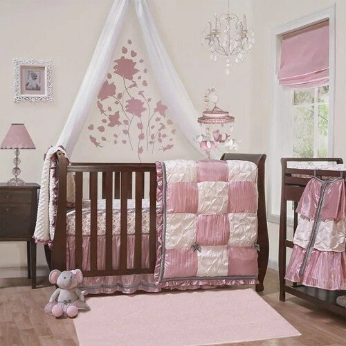 The Peanut Shell Bella 7Pc Crib Bedding Set Includes Baby Blanket *New*
Opens in a new window or tab