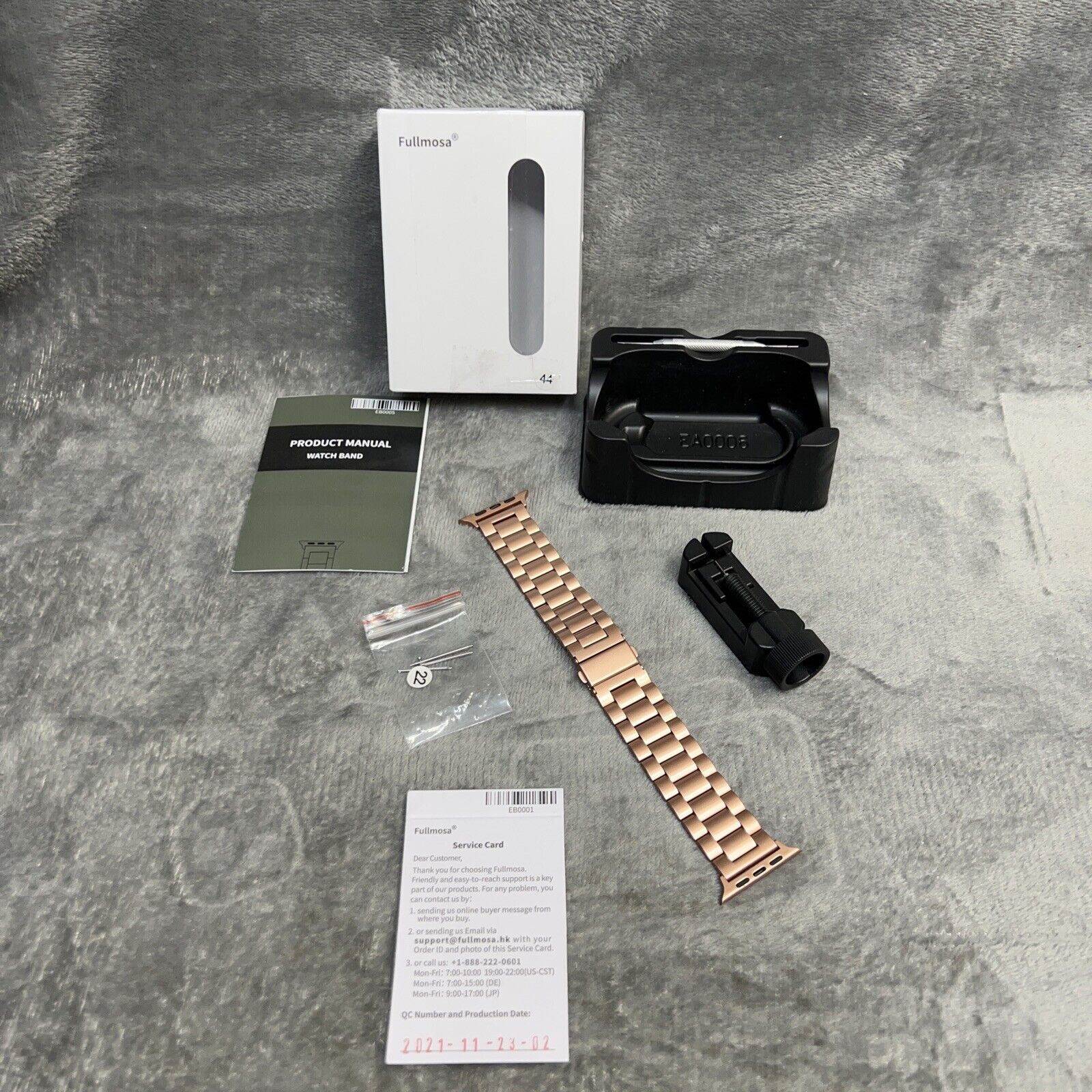 Fullmosa Apple Watch Band  2 Series 44mm Rose Gold