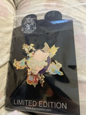 Disney Shopping Dumbo Circus Parade Spinner Jumbo Pin LE 500