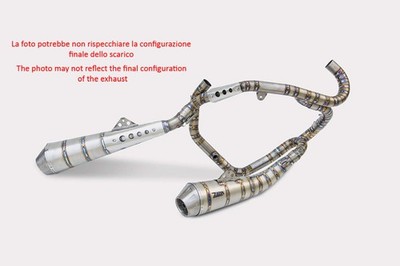 EXHAUST HIGH ZARD FULL TITANIUM SNAKE WELD RACING DUCATI PAUL SMART 05-08