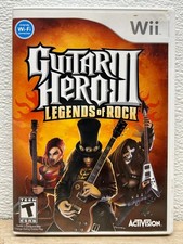 Vtg Activision 2006 Guitar Hero III Legends Of Rock Game For Nintendo Wii