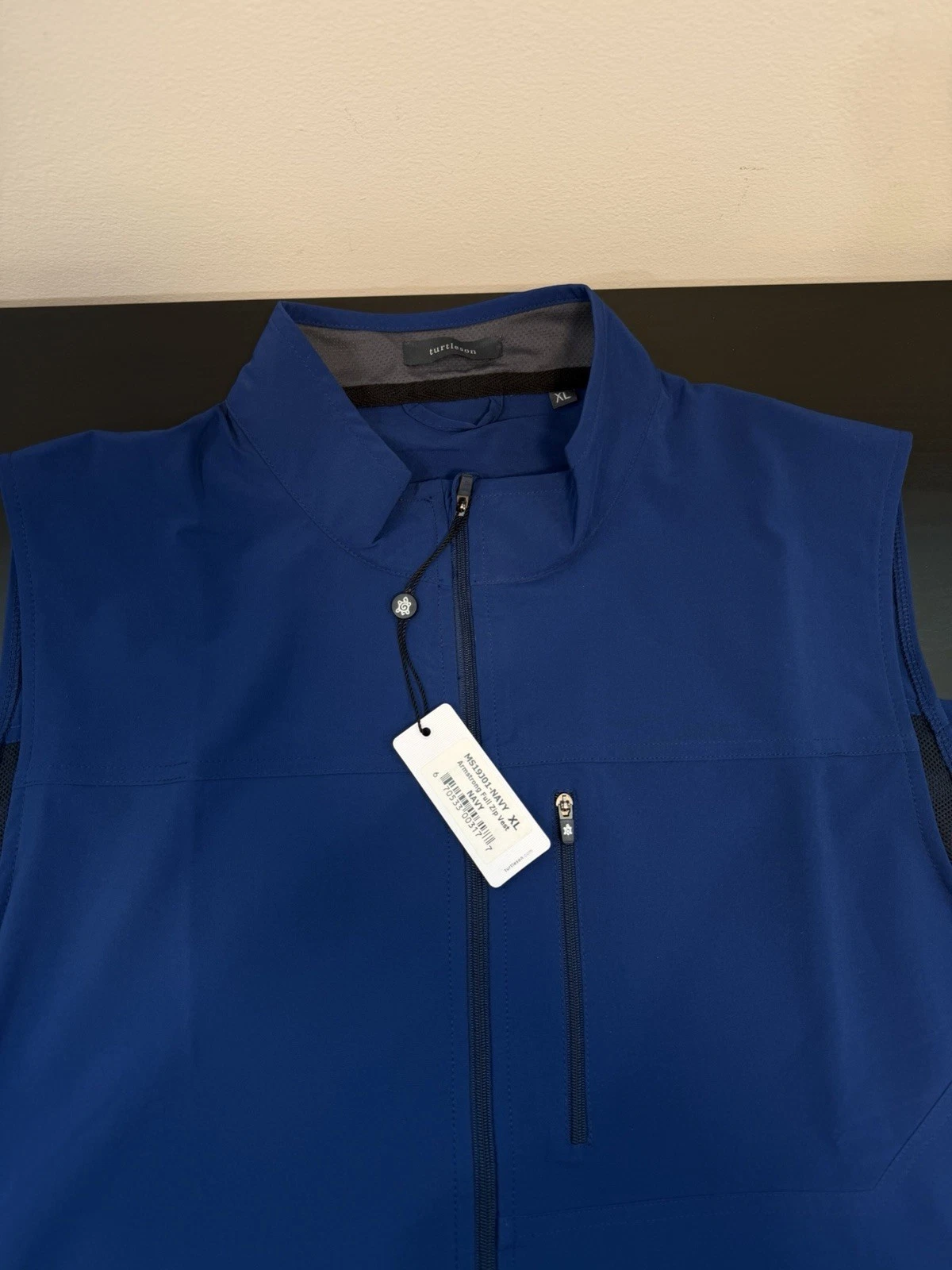 Turtleson Men’s XL Armstrong Full-Zip Performance Golf Softshell Vest NWT image 2
