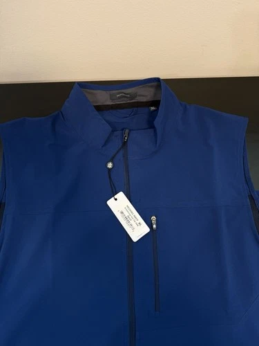 Turtleson Men’s XL Armstrong Full-Zip Performance Golf Softshell Vest NWT image 2