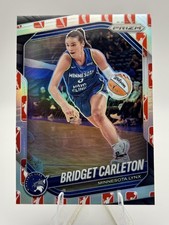 2025 Panini Prizm WNBA #88 Bridget Carleton WNBA Logo Prizms