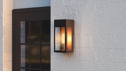Maren 1-Light Outdoor Wall Mount in Matte Black - Picture 7 of 7