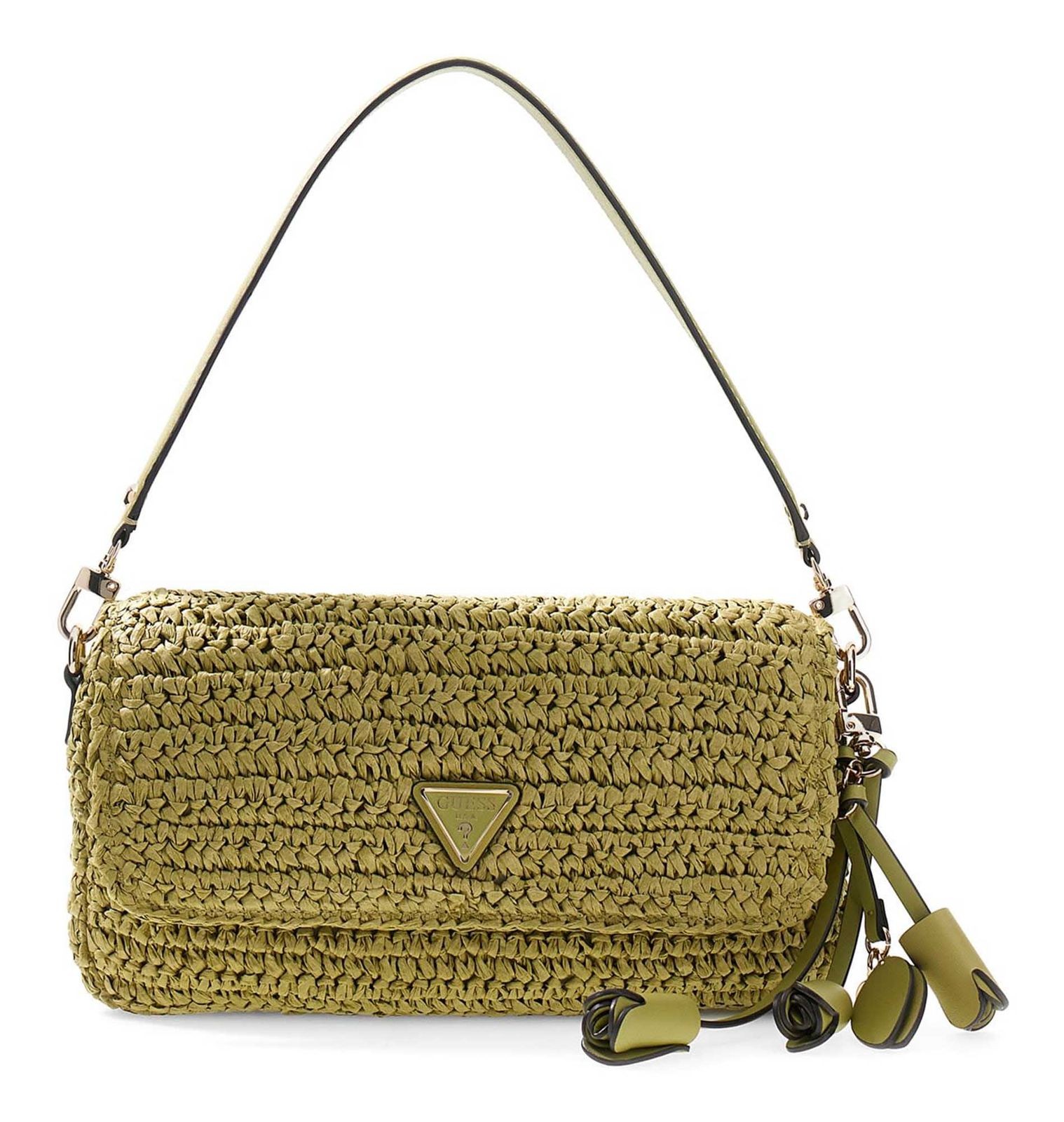 GUESS shoulder bag Ofelia Flap Shoulder Bag Olive