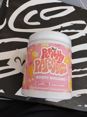  Peachy Paradise Booty Building Pink Lemonade Supplement 9.5 Oz New Sealed