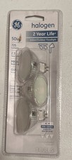 3 GE Indoor Outdoor Floodlight 50 W Bulbs. 2a.