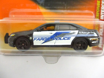 MATCHBOX - EMERGENCY RESPONSE - FARGO - FORD TAURUS INTERCEPTOR POLICE CAR