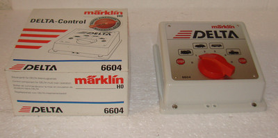 Märklin 6604 Delta Control-Steuergerät in OVP; geprüft!
