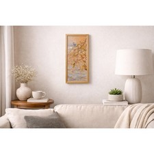 Martin Ridley Kingfisher Limited Edition Print Signed Framed Wildlife Art 54cm