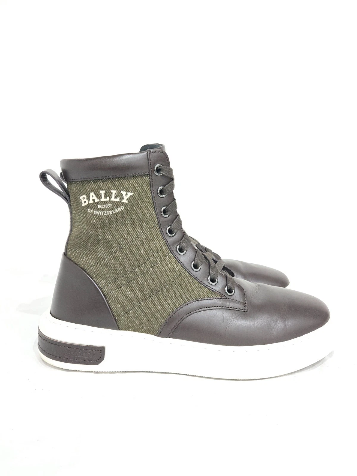 Bally Brown Leather Snow Boots with dustbag and box Size 40.5 (EU) / 6.5 (UK)