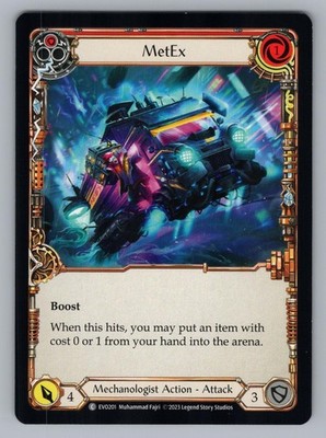 METEX (RED) EVO201 C FLESH AND BLOOD NM MUHAMMAD FAJRI-