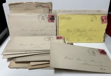 24 vtg correspondence Letters 1891-1895 J. Maple Wilson Cape Girardeau MO (23H)