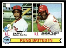 1979 Topps RBI Leaders (Jim Rice / George Foster) #3