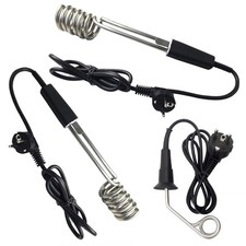 Tauchsieder 500W, 1600W, 2000 Watt 230V EDELSTAHL Reisetauchsieder Taucherhitzer