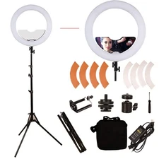 18 inch 65W LED Ring Light Mirror Make Up Beauty Light Studio Video Light Pho...