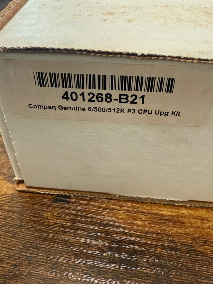 Compaq Pentium III Genuine 6/500/512K P3 CPU Upgrade Kit - Image 4 of 4