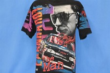 vtg 90s DALE EARNHARDT MAN IN BLACK 3 MONTE CARLO AOP t-shirt RACING NASCAR M