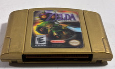 Nintendo 64 The Legend of Zelda: Majora's Mask Gold Holographic