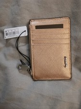 Parfois Sparkly Pink/Beige Purse/Card Holder/Wallet with Zip