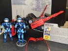 VINTAGE COBRA STUN W/ MOTOR VIPER x 2! 99% Complete W/blueprints & Filecard!