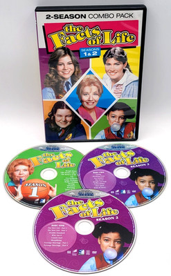 The Facts Of Life Seasons  1 And 2 On DVD 3 DISC SET Lisa Whelchel Nancy Mckeon
